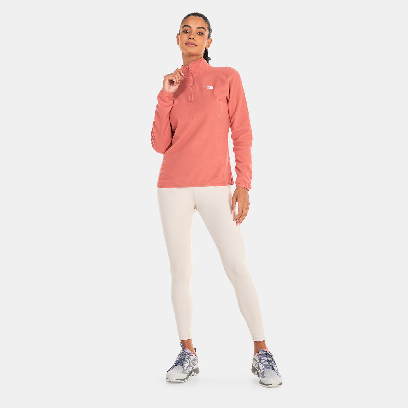 Women's 100 Glacier 1/4 Zip Fleece Sweatshirt