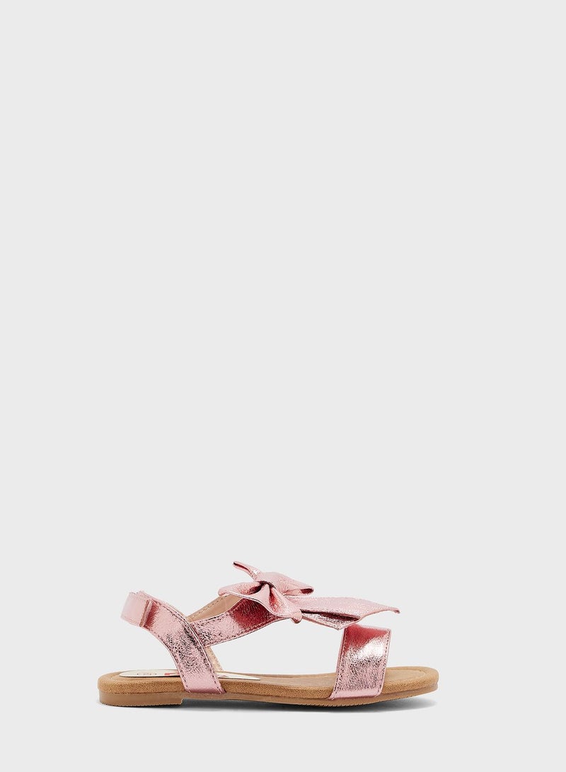 Large Bow Fronted Sandal