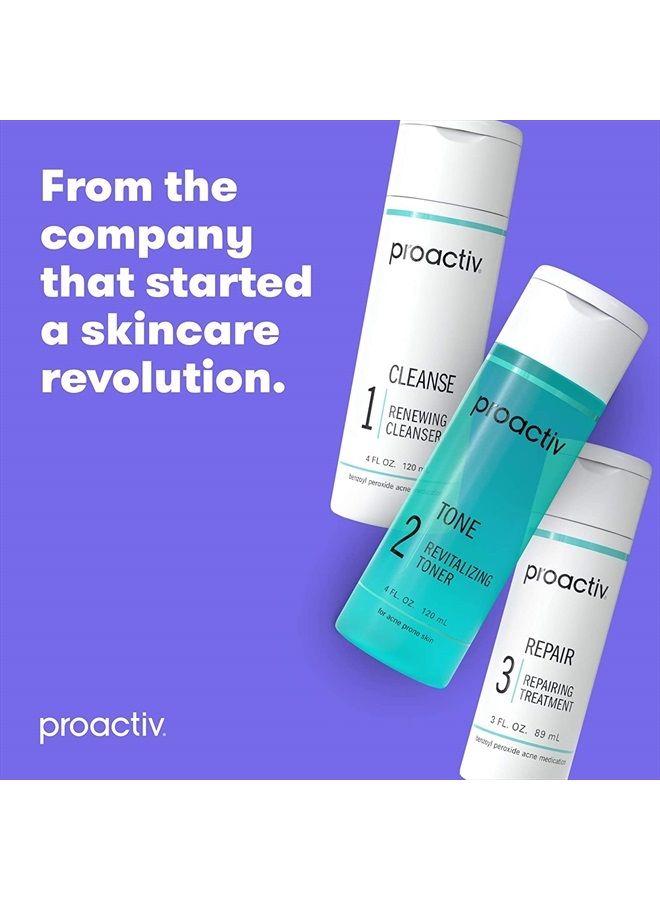 Repair Acne Treatment - Benzoyl Peroxide Spot Treatment and Repairing Serum - 90 Day Supply, 3 Oz