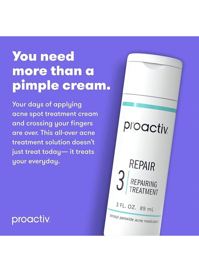 Repair Acne Treatment - Benzoyl Peroxide Spot Treatment and Repairing Serum - 90 Day Supply, 3 Oz