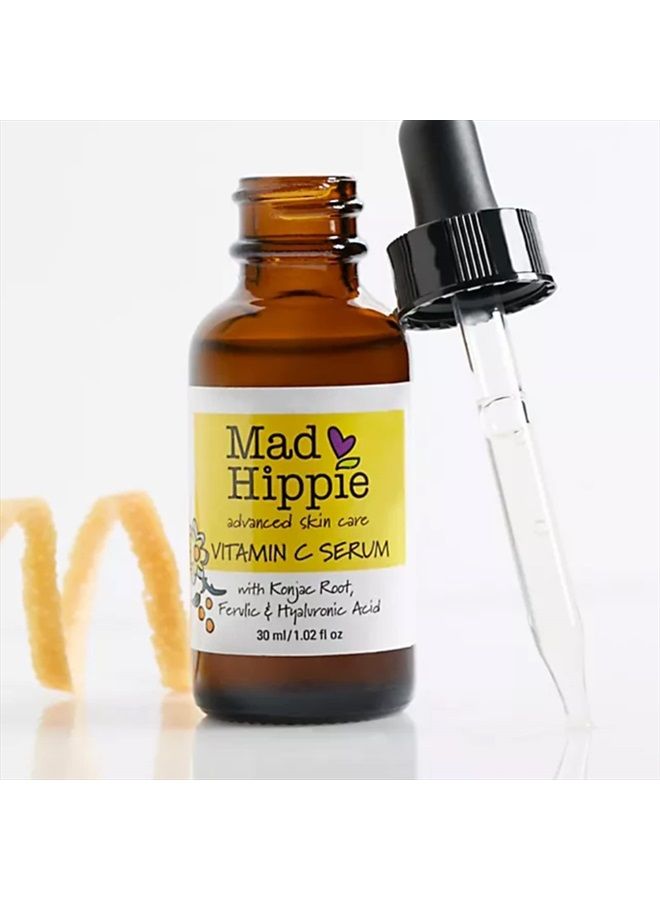 Vitamin C Serum for Face with Hyaluronic Acid, Vitamin E & Ferulic Acid - Vitamin C Face Serum for Women/Men, Skin-Brightening Serum, 1.02 Fl Oz