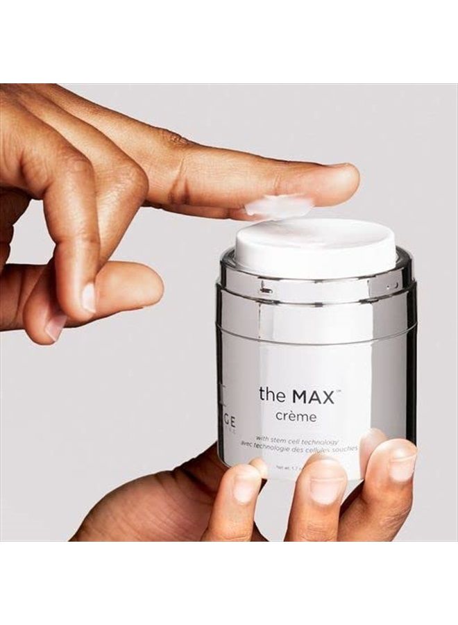 the MAX Crème - Plant Cell Extracts Fight Visible Signs of Aging and Help to revitalize the Skins Appearance - 1.7 fl oz
