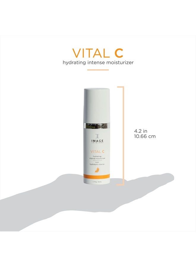 , VITAL C Hydrating Intense Moisturizer, Face Lotion with Hyaluronic Acid and Shea Butter, 1.7 fl oz