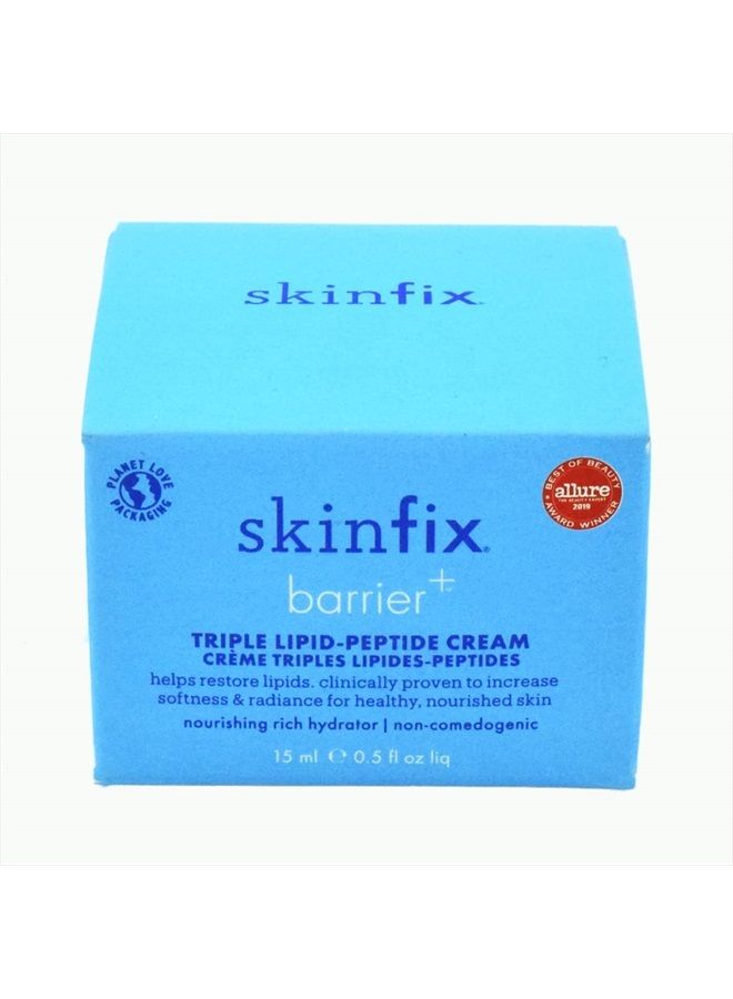 Barrier+ Triple Lipid-Peptide Face Cream Mini Size 0.5 oz