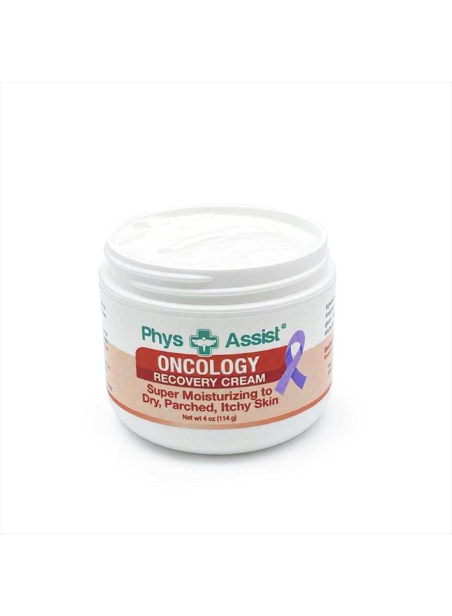 Oncology Recovery Cream. Super Moisturizing Skin Cream for Dry, Parched, Itchy, Sensitive Skin. Unscented 4 oz jar. Non Irritant, Clinically Tested, Dermatologist Tested, Allergy Tested.