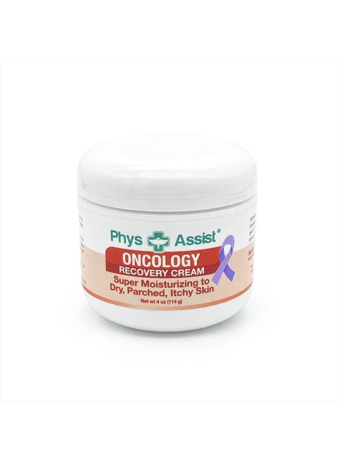 Oncology Recovery Cream. Super Moisturizing Skin Cream for Dry, Parched, Itchy, Sensitive Skin. Unscented 4 oz jar. Non Irritant, Clinically Tested, Dermatologist Tested, Allergy Tested.