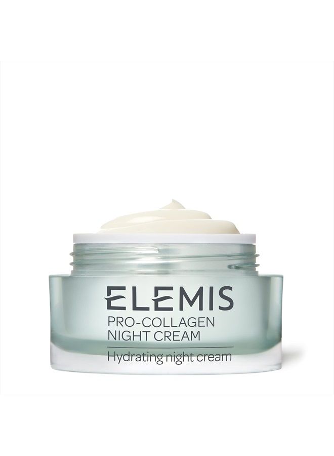 Pro-Collagen Night Cream | Ultra Rich Daily Face Moisturizer Firms, Smoothes and Replenishes the Skin with Antioxidants, 1.6 Fl Oz