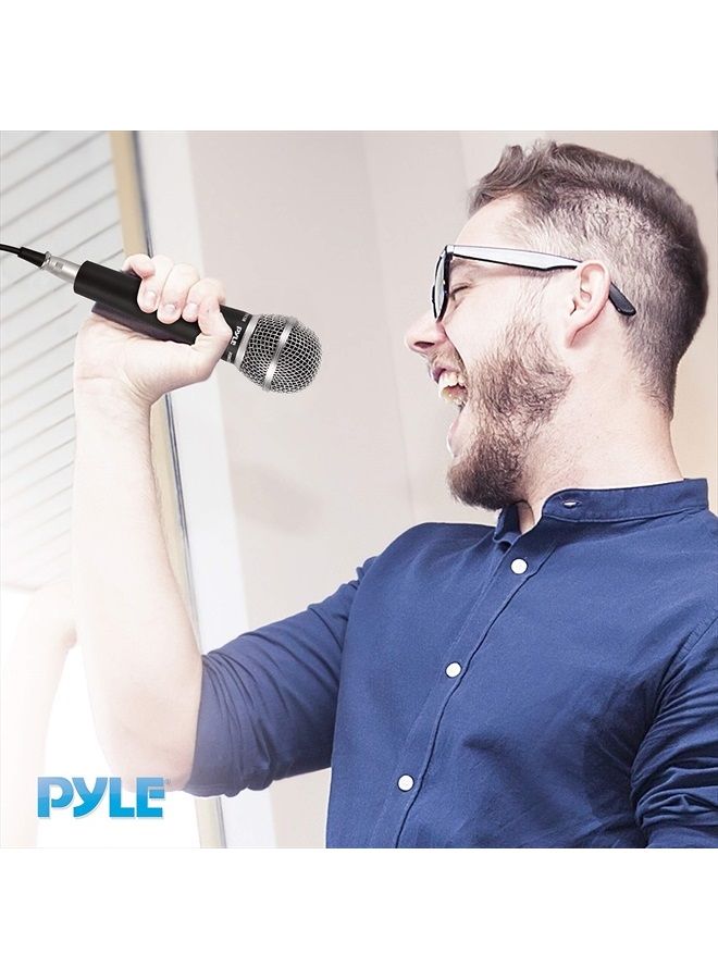 Pro Includes 15ft XLR Cable to 1/4'' Audio Connection, Connector, Black, 10.10in. x 5.00in. x 3.30in. (PDMIC58)