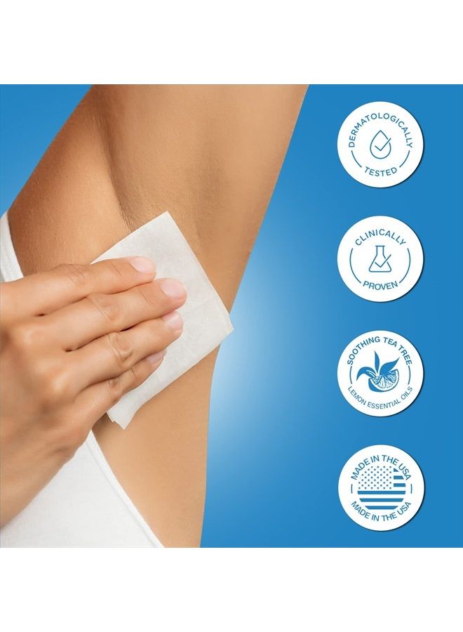 Maxim® Clinical Strength Antiperspirant Wipes for hyperhidrosis Excessive Sweating – Reduces Sweat – Antiperspirant for Men and Women Certain to Keep you Dri. 10 wipes