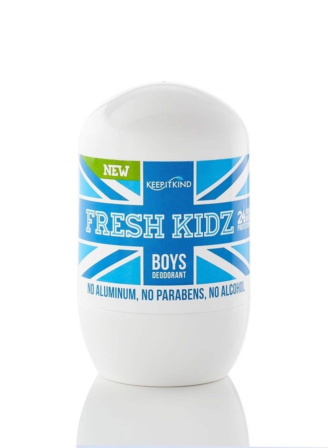 Keep it Kind Fresh Kidz Natural Roll On Deodorant 24 Hour Protection for Kids - Boys 