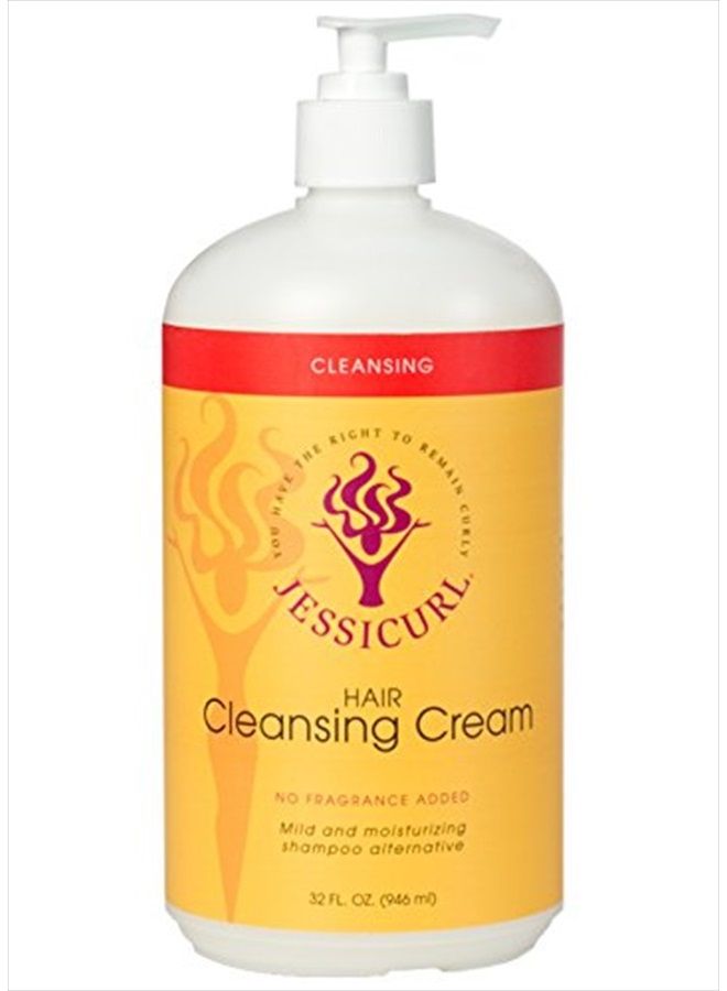 , Hair Cleansing Cream, Citrus Lavender, 32 Fl oz. Moisturizing Shampoo for Curly Hair, Sulfate Free Shampoo for Dry Hair