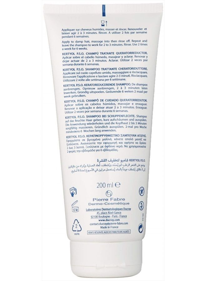 Kertyol P.S.O. Shampoo, Scalp Prone to Psoriasis, Micronized Sulfur, Salicylic Acid, Soothes Red, Irritated Scalp, 6.7 oz.