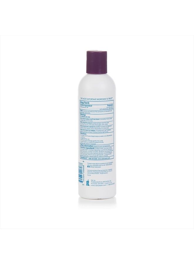Medicated Dandruff Shampoo, Maximum OTC Strength, Pyrithione Zinc 2%, Unscented, 8 Fl Oz