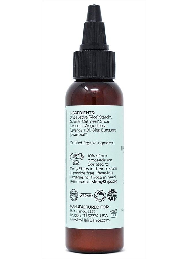 Dry Shampoo Volume Powder. Natural and Organic Ingredients. For Blonde and Dark Hair. Lavender Oil Scented.