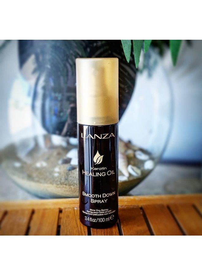 Keratin Healing Oil Smooth Down Spray, 3.4 Fl Oz
