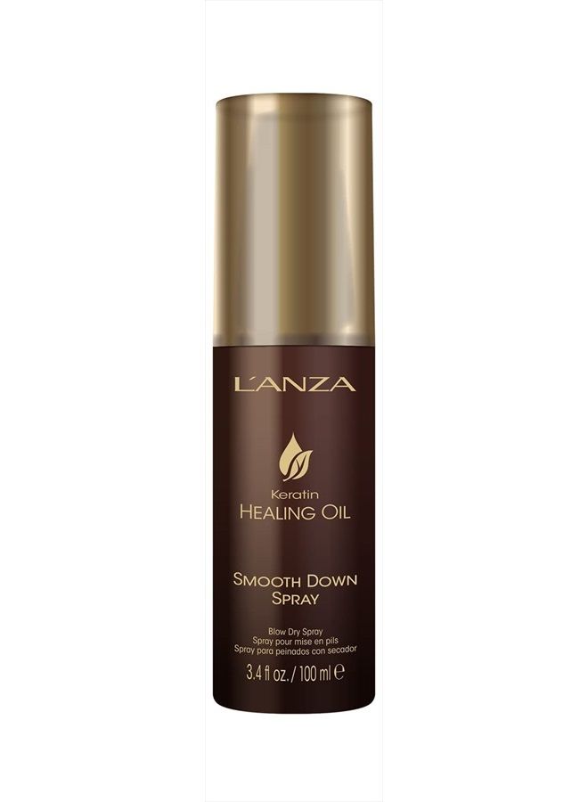 Keratin Healing Oil Smooth Down Spray, 3.4 Fl Oz