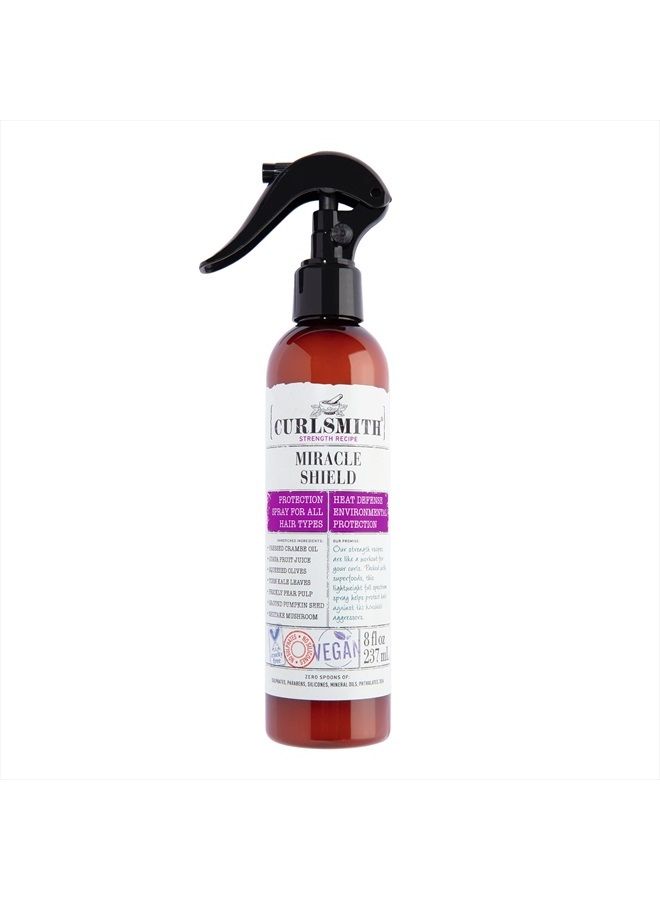 Miracle Shield, Protein-Rich Hair Protection Spray for All Curl and Hair Types (8 fl oz)