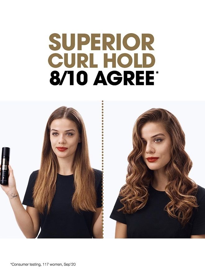 Curly Ever After Heat Protectant for Hair ― Curl Hold Spray for Hair Styling, Heat Protection System for Higher Definition, Longer Lasting & Superior Hold Curls ― 4.1 fl. oz.