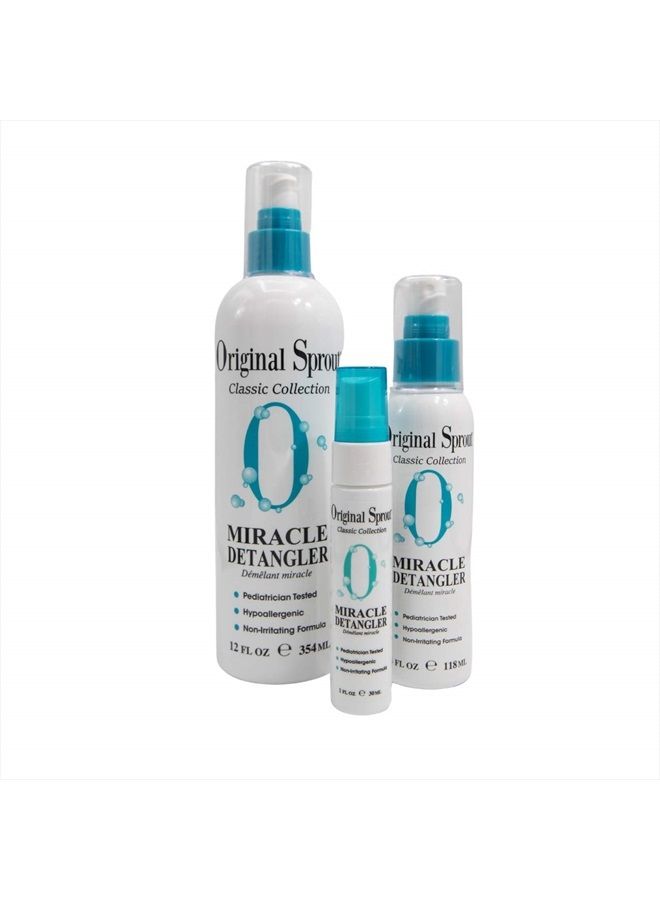 Classic Miracle Detangler. Hair Moisturizer and Leave-In Conditioner Spray, 4 oz (Packaging May Vary)