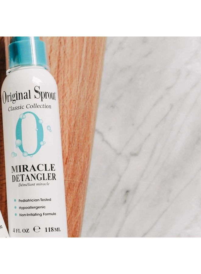 Classic Miracle Detangler. Hair Moisturizer and Leave-In Conditioner Spray, 4 oz (Packaging May Vary)