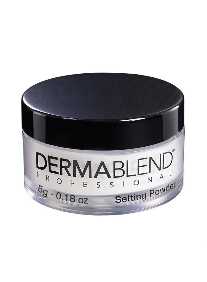 Loose Setting Powder, Translucent Face Powder Makeup & Finishing Powder, Mattifying Finish and Shine Control , Travel Size .18oz.
