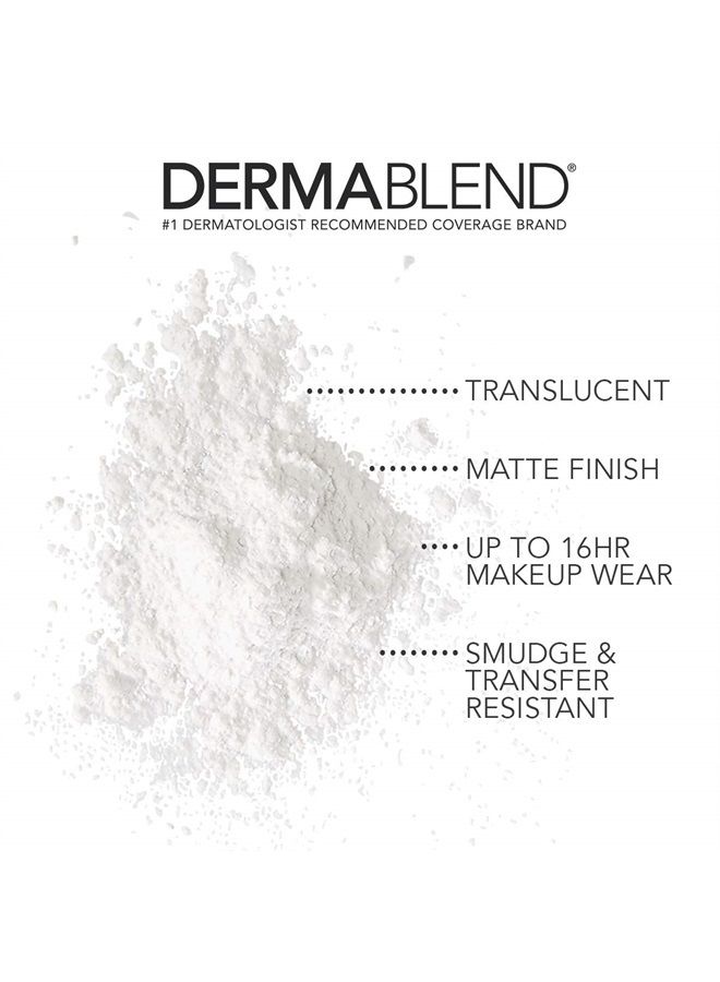 Loose Setting Powder, Translucent Face Powder Makeup & Finishing Powder, Mattifying Finish and Shine Control , Travel Size .18oz.