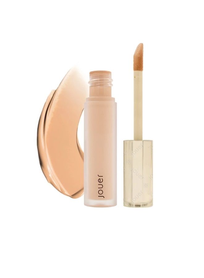 Essential High Coverage Liquid Concealer - Soft Matte Finish - Color Corrector for Spot Coverage, Under Eye Dark Circles and Contour, Biscotti