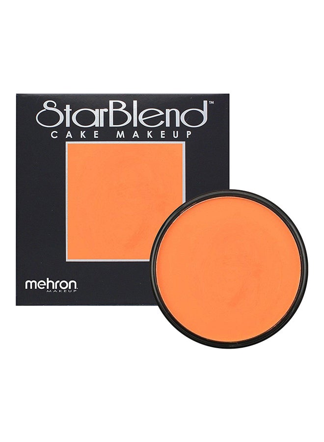 Starblend Cake Makeup Face Powder Pressed Orange