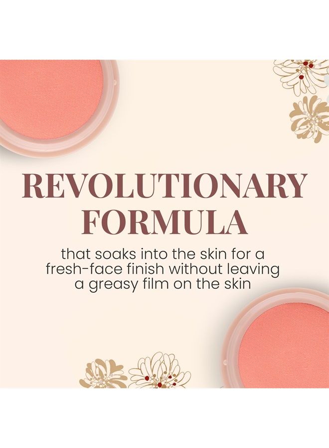Gel Blush, Bright and Buildable Blush Makeup, Water-Based Gel Makeup Blush with Hydrating Oils for Dewy, Radiant Finish, Subtle Coral Cheek Tint, 03 Poached Peach, 0.71 oz
