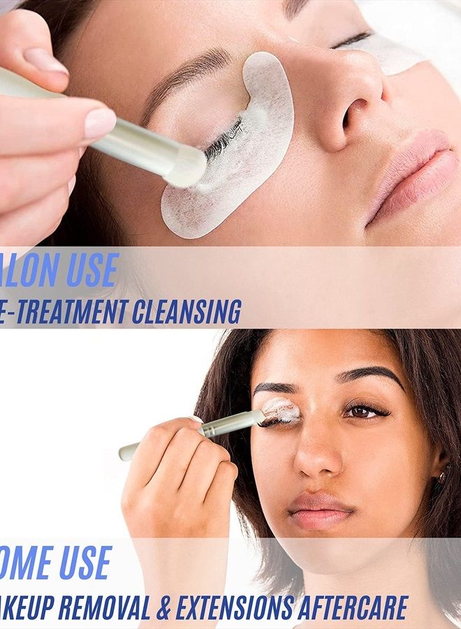 Eyelash Extension Shampoo Brush / 1.69 fl.oz / 50ml / Eyelid Foaming Cleanser/Wash for Extensions & Natural Lashes/Safe Makeup Remover/Supplies for Professional & Home Use
