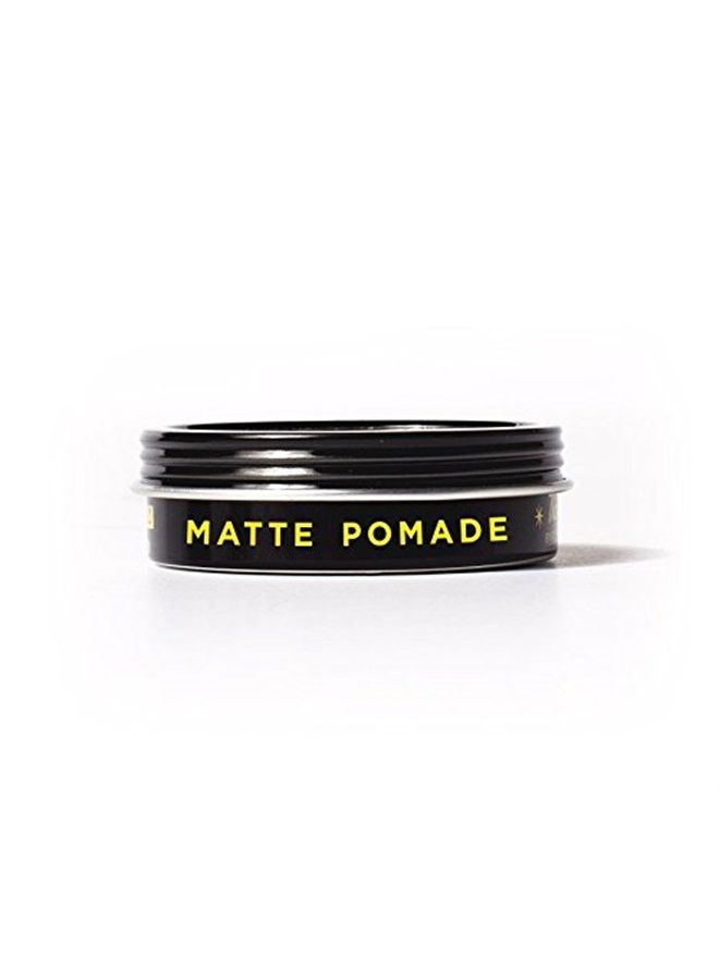 BYRD Hair Matte Pomade - Medium Hold, No Sheen, For All Hair Types, Mineral Oil Free, Paraben Free, Phthalate Free, Sulfate Free, Cruelty Free, Water Based, 3.35oz