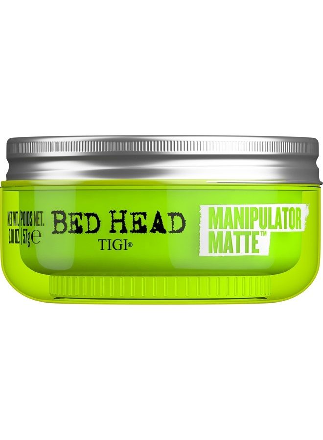 Bed Head Manipulator Matte Hair Wax Paste with Strong Hold 2.01 oz