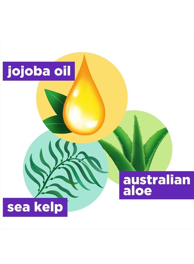 Instant Freeze Sculpting Maximum Hold Hair Gel with Jojoba Oil, Sea Kelp and Australian Aloe, 7 Oz (Triple Pack)