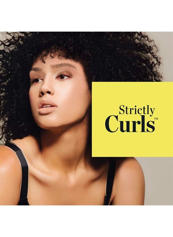 Curly Hair Spray, Strictly Curls - Curl Booster Removes Frizz, Repels Humidity & Holds Bouncy Curls - Vitamin E & Hydrolyzed Silk Hairspray Add Bounce & Volume - 8.1 Fl Oz