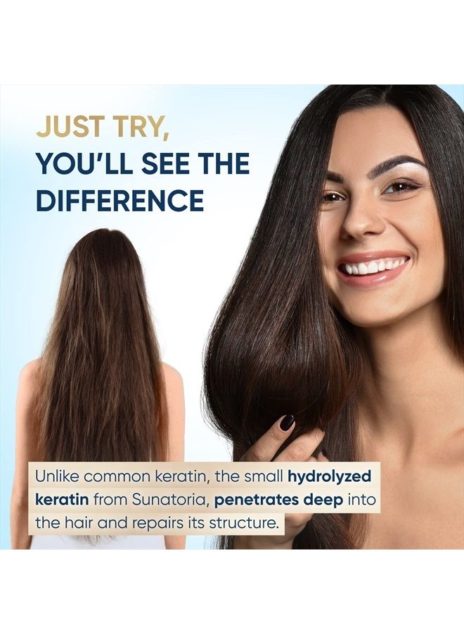 Keratin Hair Mask - Professional Treatment for Hair Repair, Nourishment & Beauty - Hair Mask for All Hair Types - Vitamin Complex with Omega 3, 9, Vitamin E - Protein Nourishment Masque - Ke
