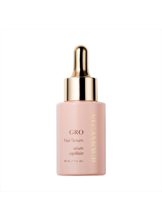 GRO Hair Serum, Get Thicker, Fuller Looking Hair In As Soon As 90 Days, Doesn't Make Hair Feel Oily, Bergamot Scent, 1 fl. oz.