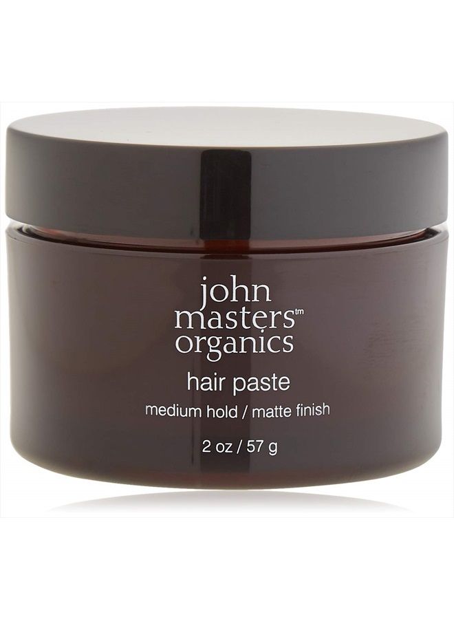 John Master Organics John Masters Organics Hair Paste- Matte Finish, Honey & Beeswax, 2 Ounces