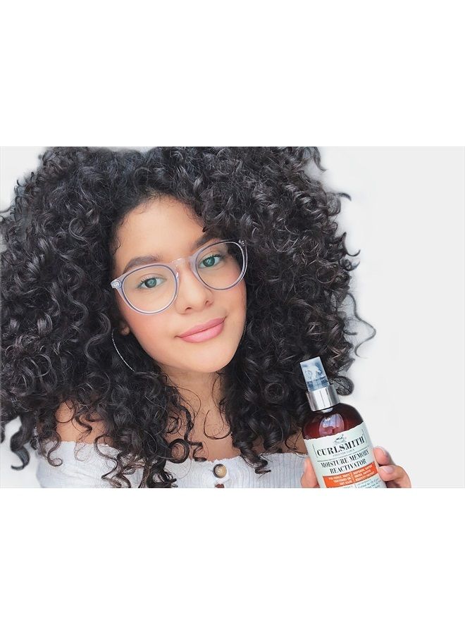 Curlsmith - Moisture Memory Reactivator - Vegan Refresher Leave In Conditioner for Wavy, Curly and Coily Hair (8oz)