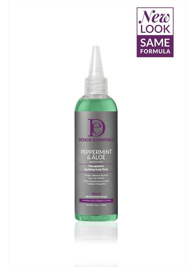 Peppermint & Aloe TherapeuticsSoothing Scalp Tonic, 4 Ounces