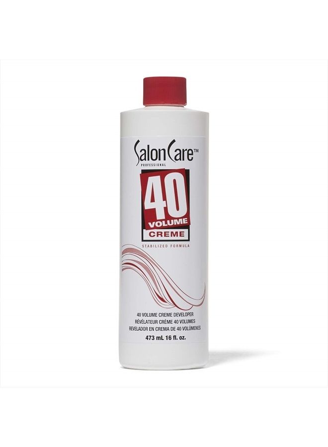 40 Volume Creme Developer, 16 oz