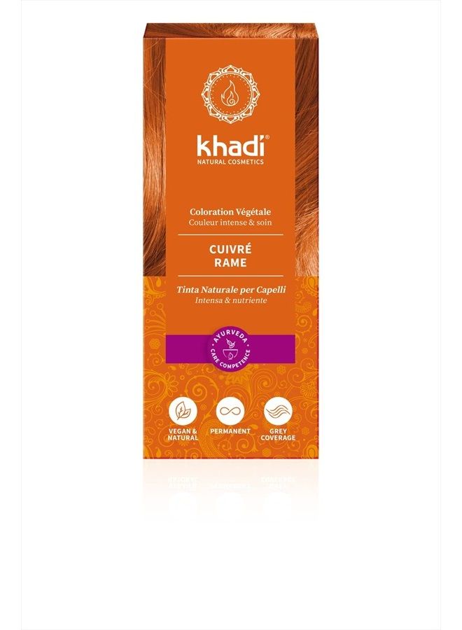 Khadi Natural Hair Colour Copper 100g