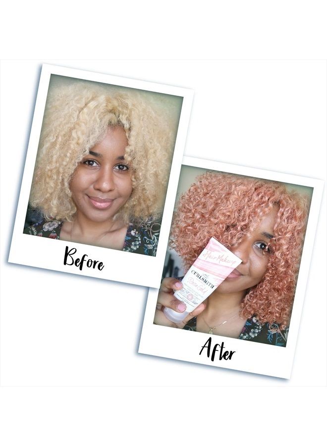 Curlsmith - Hair Makeup - Vegan Temporary Hair Color and Styling Gel (Rose Gold 3fl.oz)
