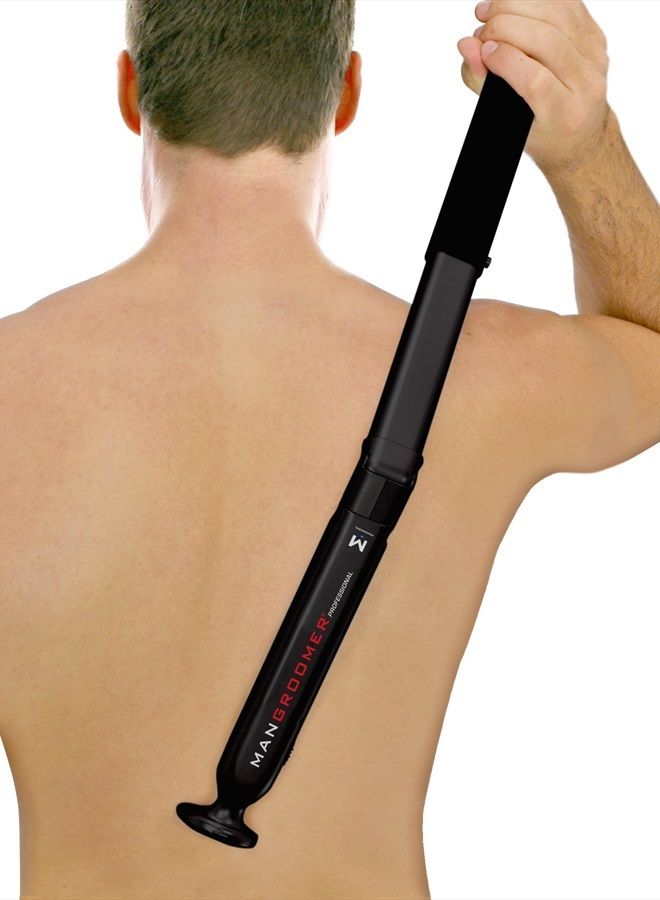 PROFESSIONAL Do-It-Yourself Electric Back Hair Shaver