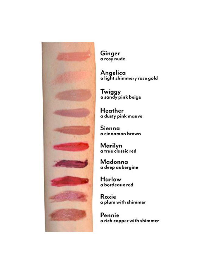 Stay Put Matte Lip Cream Angelica - A Light Shimmery Rose Gold