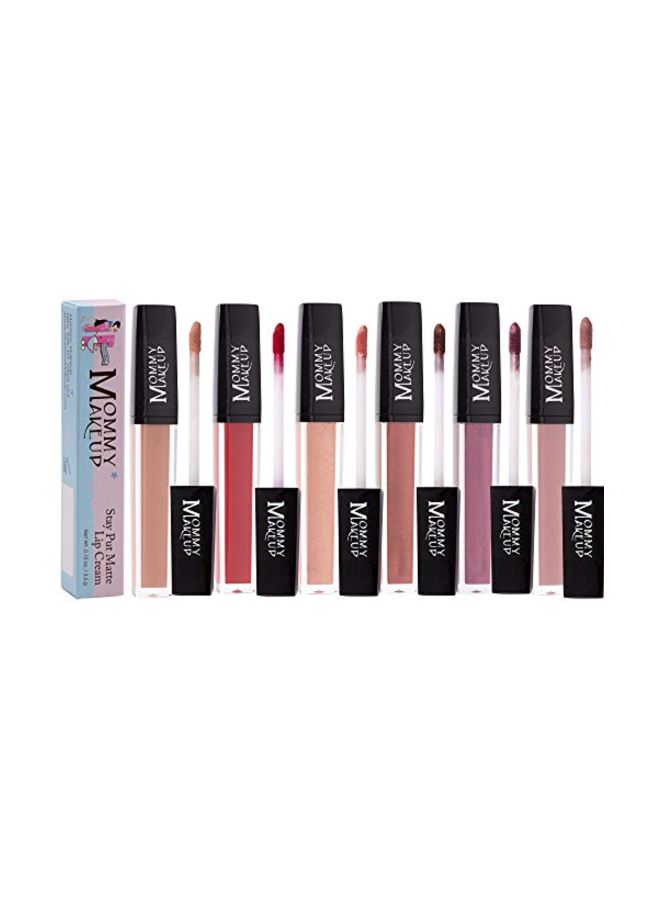 Stay Put Matte Lip Cream Angelica - A Light Shimmery Rose Gold