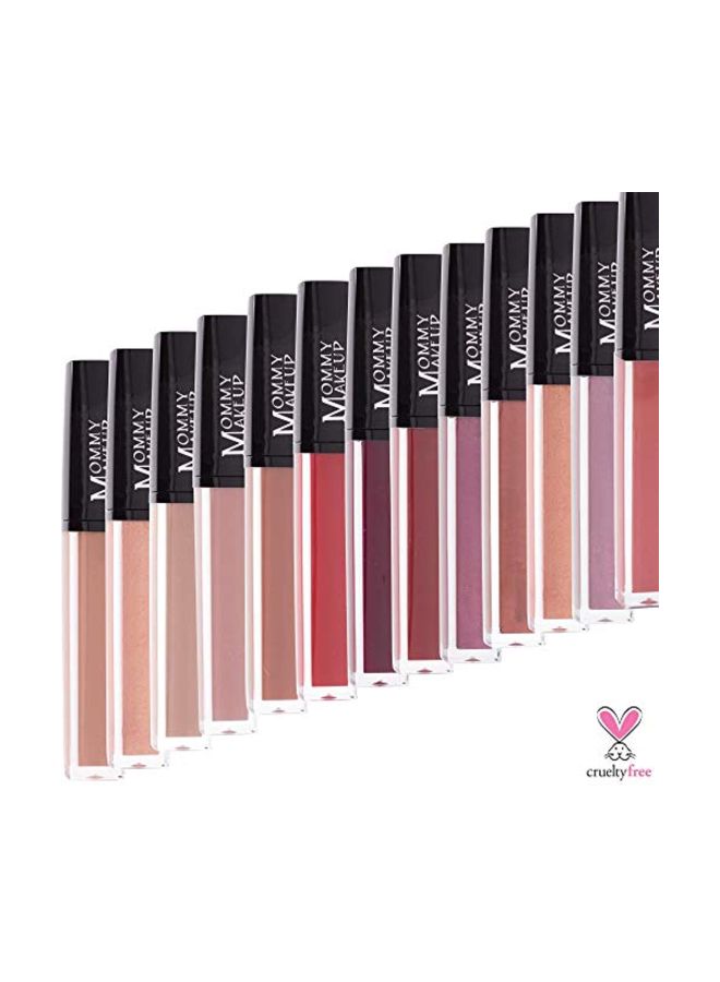 Stay Put Matte Lip Cream Angelica - A Light Shimmery Rose Gold