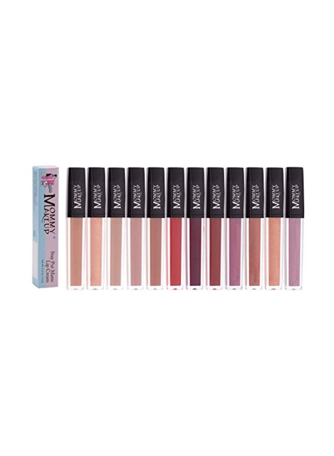 Stay Put Matte Lip Cream Angelica - A Light Shimmery Rose Gold