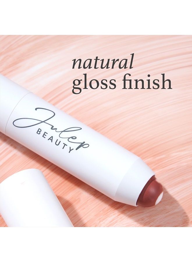 It's Balm: Tinted Lip Balm + Buildable Lip Color - Brandy Wine - Natural Gloss Finish - Hydrating Vitamin E Core - Vegan