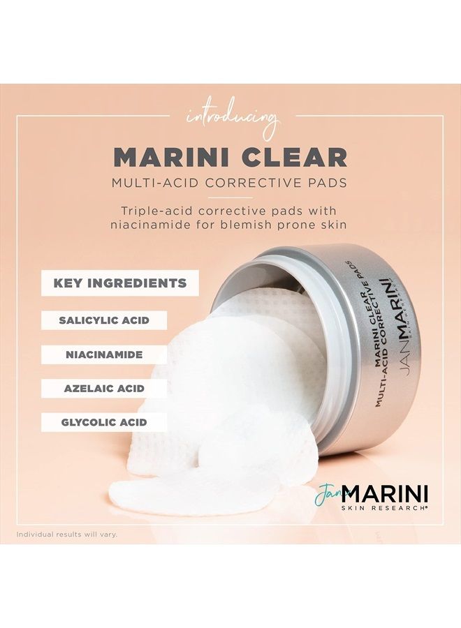 Marini Clear Multi-Acid Corrective Pads