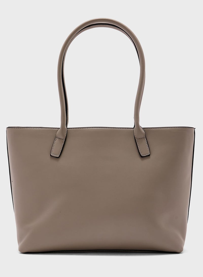 Horsebit Detail Tote Bag